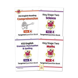 KS2 Year 4 Complete Workbook English, Maths and Science Bundle (4T)