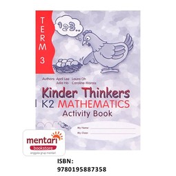 Kinder Thinkers K2 Mathematics Activity Book Term 3