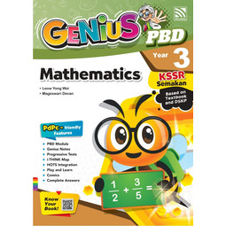 GENIUS PBD 2023 Mathematics Year 3 (Bilingual) 