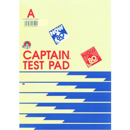 Captain Test Pad A4 80g 78's (T)