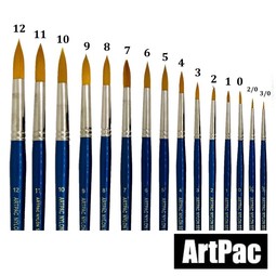 Art Pac Nylon Brush - Series 818 Round #1, 5, 10