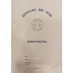 UCSI Science Practical A4 Book 60g 80 pgs