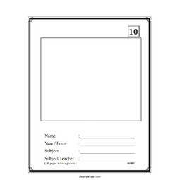 Exercise Book No.10 - Small Square 70g 80pgs