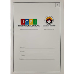 UCSI Exercise Book No.0 A4 Dot Lines 70g 80pgs